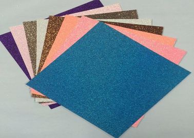 ประเทศจีน 300gsm 12 * 12 นิ้วบัตร Glitter Paper Scrapbooking กระดาษ Glitter สำหรับเด็ก ผู้ผลิต