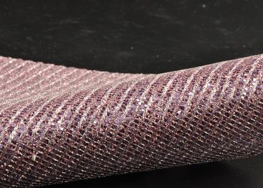 ประเทศจีน โพลีเอสเตอร์ Sheer Polyester Tulle Glitter ผ้าตาข่ายผ้าหลากสียอดนิยมสำหรับรองเท้า ผู้ผลิต
