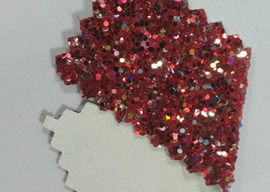 ประเทศจีน Fancy Holographic Synthetic Glitter ผ้าฝ้ายสำหรับ Wallpaper Shoes Bag ผู้ผลิต