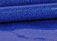 สีฟ้า Pvc Glitter ผ้ากับด้านล่างของผ้าสิ่งทอพิเศษเนื้อผ้า Sparkle Glitter ผู้ผลิต