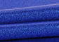 สีฟ้า Pvc Glitter ผ้ากับด้านล่างของผ้าสิ่งทอพิเศษเนื้อผ้า Sparkle Glitter ผู้ผลิต