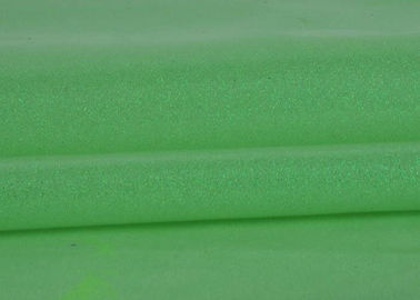 ประเทศจีน Plain Glitter สีเขียวผ้าสำหรับ Dresses, Pvc เสร็จแล้วเนื้อผ้า Glitter โรงงาน
